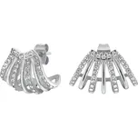 Rosefield Oslnivé ocelové náušnice s krystaly Swarovski JECCS-J1030 + 2 měsíce na vrácení zboží