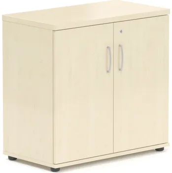 Knihovna NABYTEK-DESIGNOVY.CZ SB282 12 - Kancelářský regál Komfort, 80x38,5x76 cm, dveře 2/2