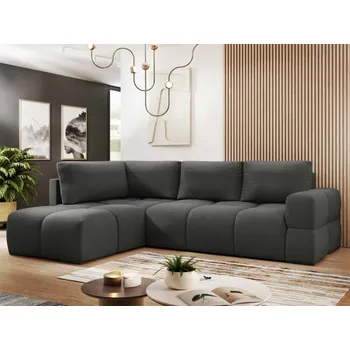 Pohovka Rohová rozkládací pohovka Bonkoi, Potah: Artico Anthracite MIRJAN 5903211387746