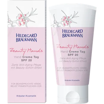 Péče o ruce Hildegard Braukmann Péče proti stárnutí pro namáhané a citlivé ruce 75 ml Beauty for Hands Hand Creme Tag SPF 20