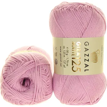 Příze Gazzal Giza Matte 125 5572 růžovofialová