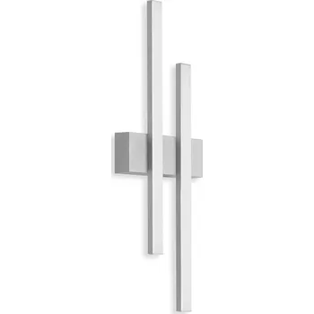 Venkovní osvětlení BRILONER TELEFUNKEN LED venkovní svítidlo 47 cm 2x8W 960lm stříbrná - BRILONER TF 313004TF