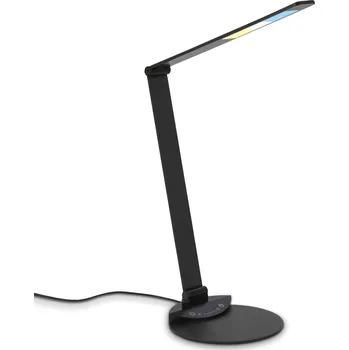 Lampička BRILONER CCT-LED stolní lampa na psací stůl, 83 cm, 12 W, 680 lm, černá - BRILO BRILO 7414-015