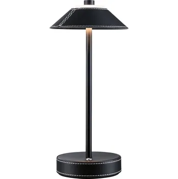 Lampička PAULMANN Mobilní stolní lampa Pellini CCT 2W černá/černá mat - PAULMANN P 71173