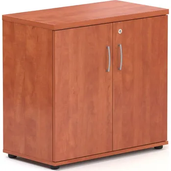 Knihovna NABYTEK-DESIGNOVY.CZ SB282 03 - Kancelářský regál Komfort, 80x38,5x76 cm, dveře 2/2