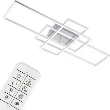 BRILONER LED CCT rám 104 cm 2x19W 2500lm chrom - BRILO BRILO 3156-018