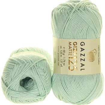 Příze Gazzal Giza Matte 125 5582 aqua