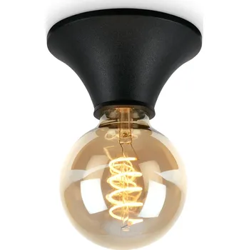 Svítidlo BRILONER Stropní svítidlo 6 cm 1x E27 max. 10 W černá - BRILO BRILO 2114015