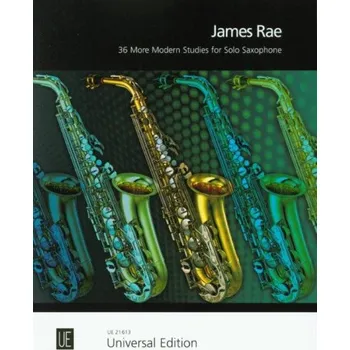 James Rae: 36 More Modern Studie (noty na saxofon)
