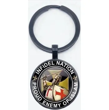 Přívěšek na klíče Templář