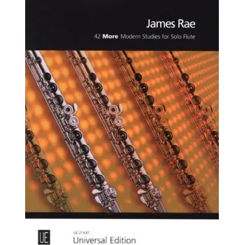 James Rae: 42 More Modern Studies (noty na příčnou flétnu)