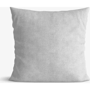 Povlak na polštářek Dekorační povlak na polštář Malaga - šedý 45 x 45 cm