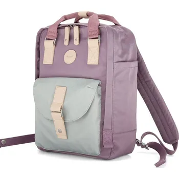 Městský batoh nepromokavý městský batoh s prostorem pro notebook Barva: fialová || mátová