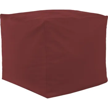 Taburet Taburetka bordová ekokůže