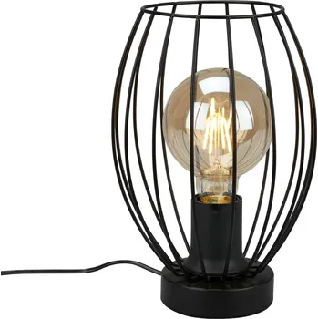 Lampička BRILONER Stolní lampa, 25,6 cm, max. 25 W, černá - BRILO BRILO 7026-015
