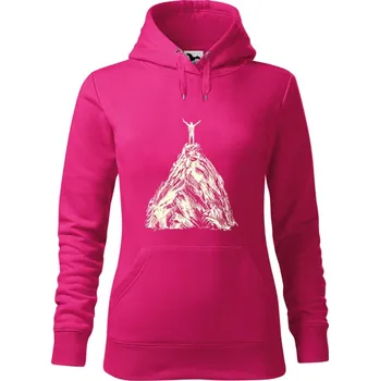 Dámská mikina Mikina - Horská turistika Barva: Purpurová (40), Velikost: XXL, Střih: Dámské