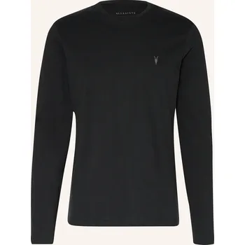 Pánské tričko Allsaints Pánské Tričko S Dlouhým Rukávem Brace, černá, S