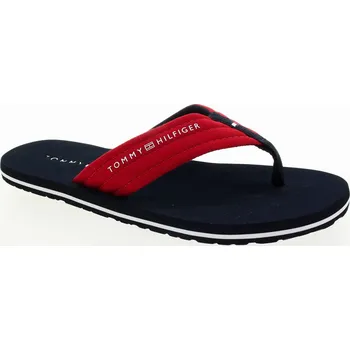 Pánské žabky TOMMY HILFIGER Pánské modro červené žabky FM0FM05437-XLG-857 Velikost 44