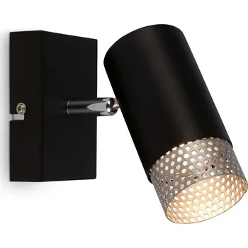 BRILONER Spot, 14,5 cm, 1x GU10, max. 9W, černá - BRILONER BRI 2142015