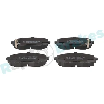 Brzdová destička Sada brzdových destiček, vždy 4 kusy v sadě RAP BRAKES R-P1163