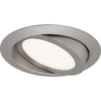 Bodové svítidlo BRILONER 3ks sada LED vestavné svítidlo, pr. 14 cm, 8 W, matný nikl - BRILONER BRI 7285-032
