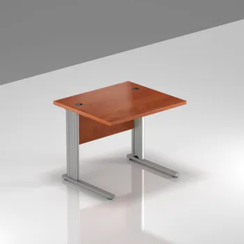 Psací stůl NABYTEK-DESIGNOVY.CZ BPR08 03 - Kancelářský stůl Komfort, kovová podnož, 80x70x76cm