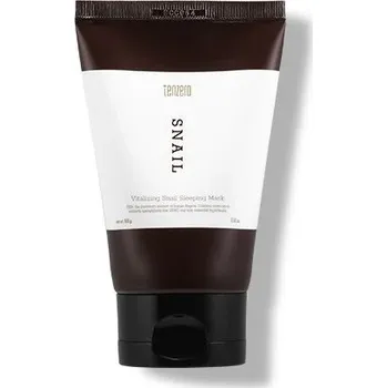 Pleťová maska TENZERO Vitalizing Snail Sleeping Mask 100ml - noční maska se šnečím extraktem