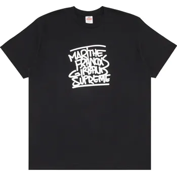 Pánské tričko Supreme Marithé + François Girbaud Tee Black Velikost: L