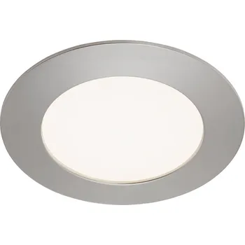 Bodové svítidlo BRILONER LED vestavné svítidlo, pr. 12 cm, 7 W, matný nikl - BRILONER BRI 7284-012