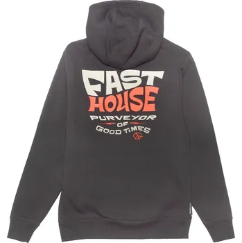 Fasthouse Youth Utopia Hooded Pullover Black Velikost: YL