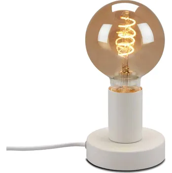 Lampička BRILONER Stolní lampa, pr. 10 cm, max. 10 W, bílé - BRILO BRILO 7023-016