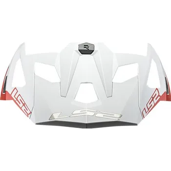Helma na motorku LS2 MX703 PEAK INTEGRATED VICTORY RED WHITE