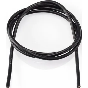 RC vybavení RUDDOG 13AWG/2,6qmm silikon kabel (černý/1m)