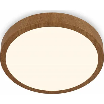 BRILONER LED přisazené svítidlo, pr. 38 cm, 24 W, 2900 lm, barva dřeva - BRILO BRILO 3725-014