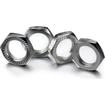 RC náhradní díl Absima Matice kol 17mm 1:8 stříbrné, stoupání 1, 4ks