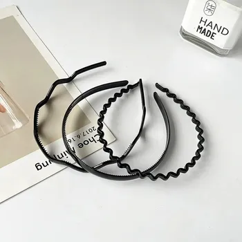 Čelenka Lesklá černá pánská čelenka do vlasů | doplněk do vlasů - 25 3ks