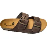 PACIFIQUE SUD Pantofle PacifiqueSud 36 KAŠTANOVÁ