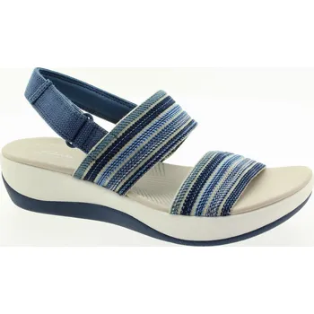 Dámské sandále CLARKS Dámské textilní modré sandálky 26177186-BLUE-855 Velikost 37,5