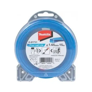 Křovinořez Makita, spol. s r.o. struna nylonová 1,65mm, modrá, 15m, speciální pro aku stroje