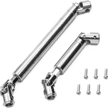 HOBBYTECH CRX18 - sada ocelových středových poloos, 1+1 ks.