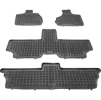 autokoberec Gumové autokoberce, Chrysler Voyager IV, 2000-2007, 7 Sedadel