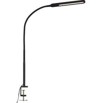 Lampička BRILONER LED CCT dotykový vypínač svítidlo se svorkou 110 cm 8W 600lm černá - BRILO BRILO 2389-015