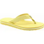 TOMMY HILFIGER Dámské žluté textilní žabky FW0FW08515-ZQM-855 Velikost 38