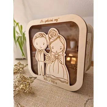 Pokladnička Pokladnička svatební ON+ONA