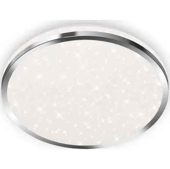 BRILONER LED stropní svítidlo hvězdné nebe, pr. 28 cm, 12 W, chrom - BRILONER BRI 3403-018