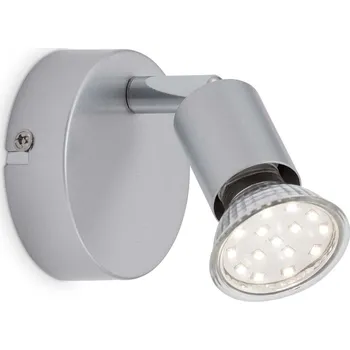 Bodové svítidlo BRILONER Bodové svítidlo pr. 8 cm 1xGU10 3W 250lm titan - BRILONER BRI 2906-014