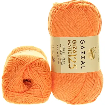 Příze Gazzal Giza Matte 125 5593 broskvová