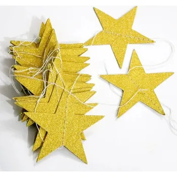 Girlanda hvězdy na oslavu | party dekorace - Styl 1