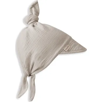 Kojenecká čepice Sleepee Dětský rostoucí mušelínový klobouček s kšiltem Sand 0-4 roky