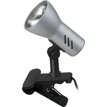 Lampička BRILONER Svítidlo se svorkou 11,5 cm 1x E14 40W titan - BRILONER BRI 2794-014P
